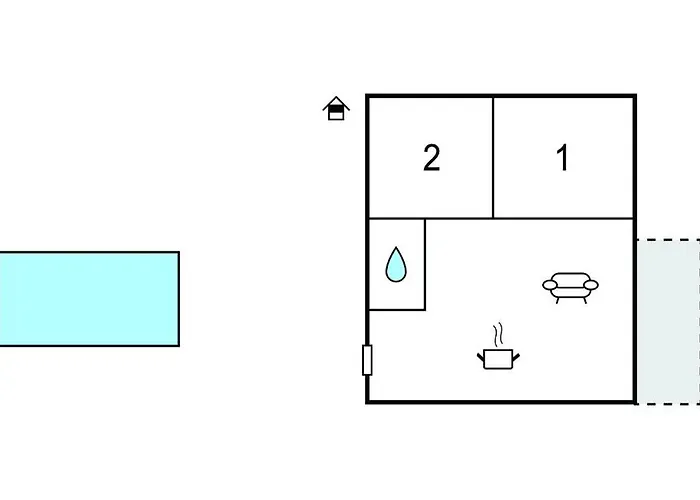 Lovely In With Swimming Pool Daire Nin